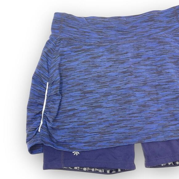 Athleta Aurora Contender 2 in 1 Skirt Skort Rushed Blue Purple Womens Size Small - Picture 4 of 12